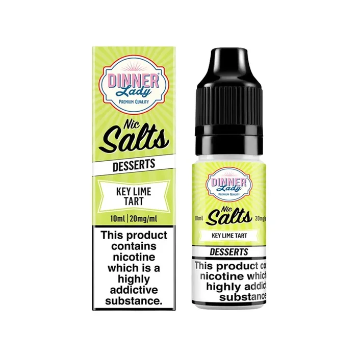 Dinner Lady Key Lime Tart 10ml Nic Salt