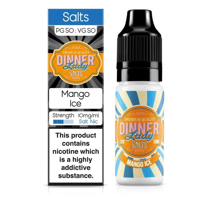 Dinner Lady Mango Ice Nic Salt E-Liquid