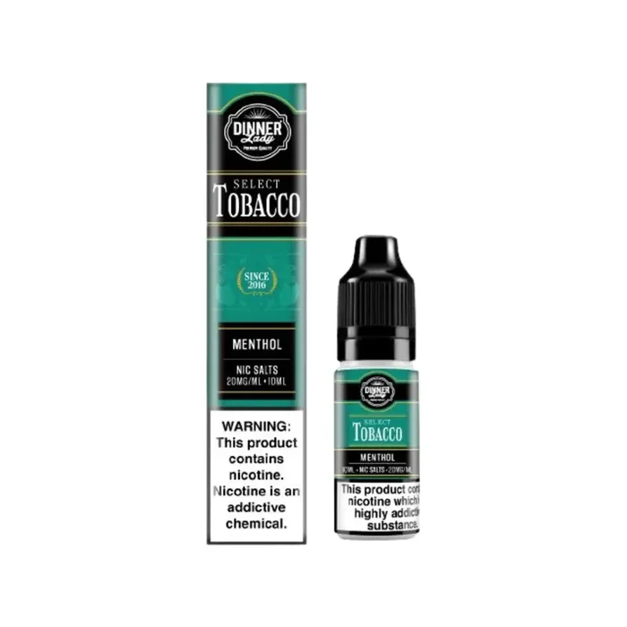Dinner Lady Select Tobacco Menthol 10ml Nic Salt