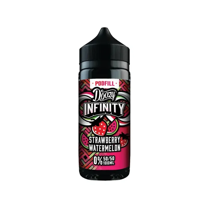 Doozy Infinity Pod Fill 50/50 Strawberry Watermelon 100ml Shortfill