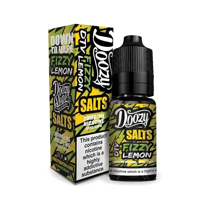 Doozy Salt – Fizzy Lemon 10ml Nic Salt E-Liquid