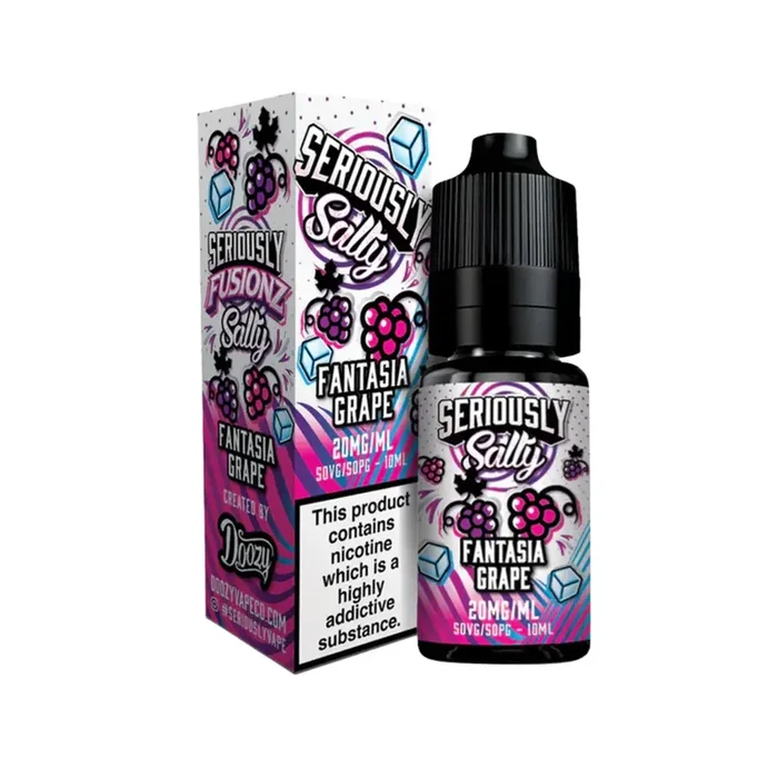 Doozy Seriously Fusionz Fantasia Grape 10ml Nic Salt