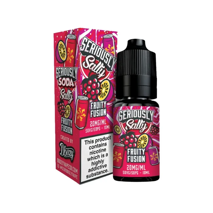Doozy Seriously Soda Fruity Fusion 10ml Nic Salt