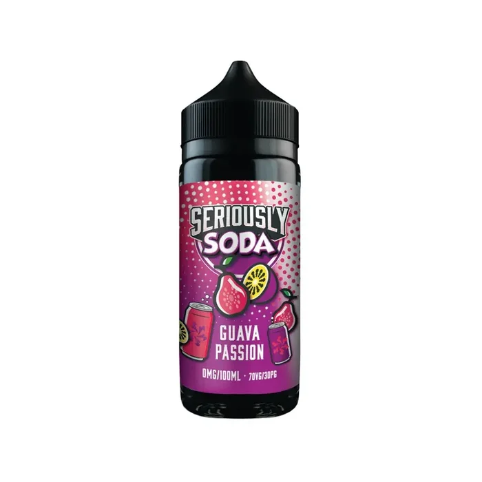 Doozy Seriously Soda Guava Passion 100ml Shortfill