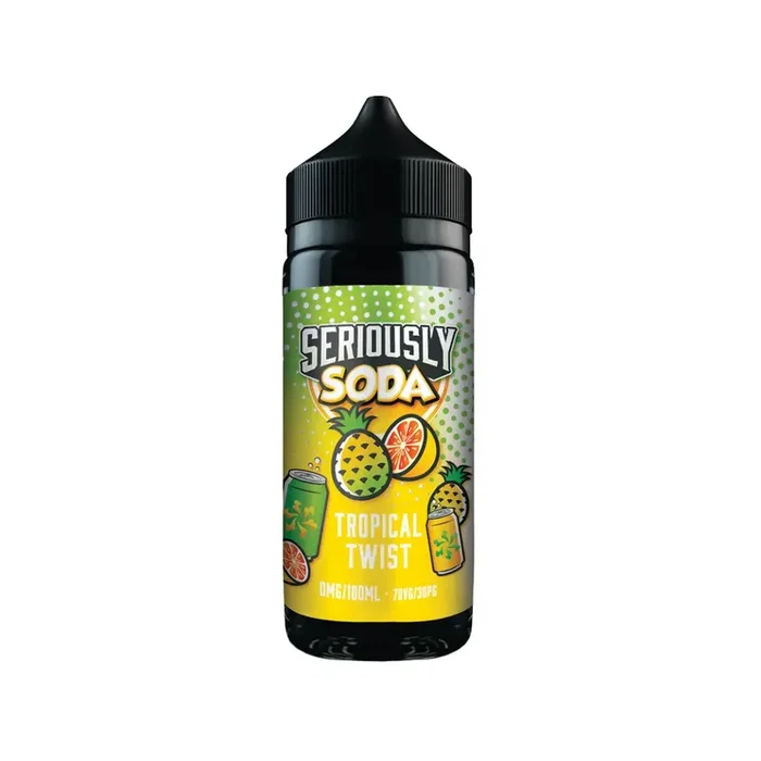 Doozy Seriously Soda Tropical Twist 100ml Shortfill