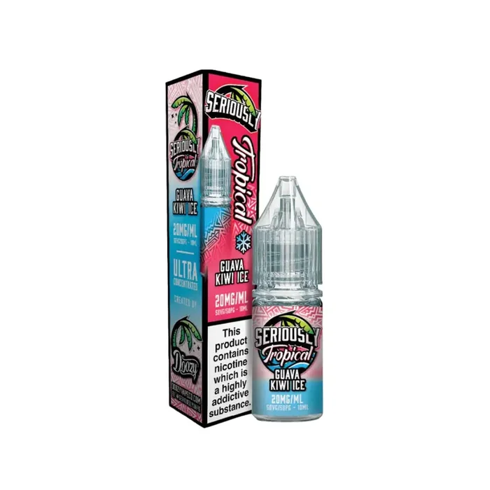 Doozy Seriously Tropical Guava Kiwi Ice 10ml Nic Salt