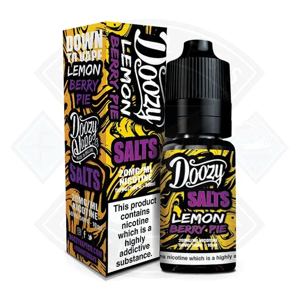 Doozy Vape Salts Lemon Berry Pie 50/50 10ml e-liquid