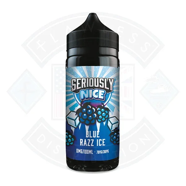 Doozy Vape Seriously Nice Blue Razz Ice 0mg 100ml Shortfill
