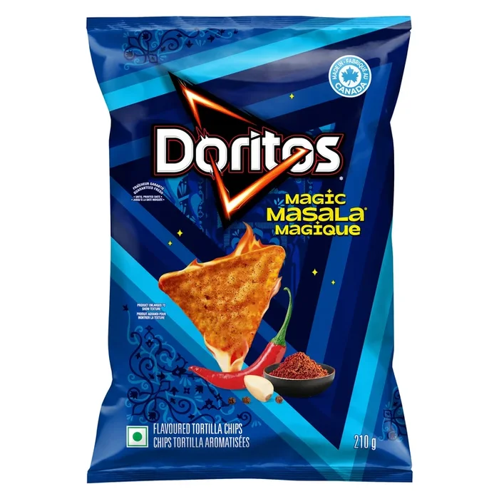 Doritos Magic Masala Flavoured Tortilla Chips, 210 g