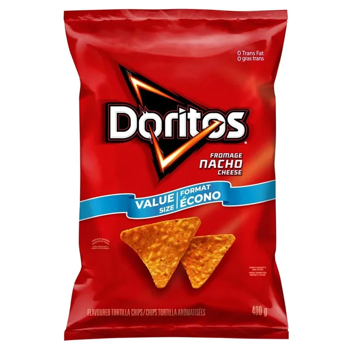 Doritos Nacho Tortilla Chips, 400 g