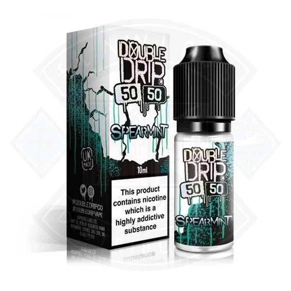 Double Drip 50:50 Spearmint – 10ml
