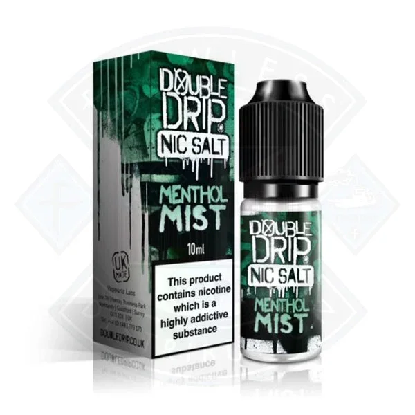 Double Drip Nic Salt Menthol Mist 10ml E-liquid