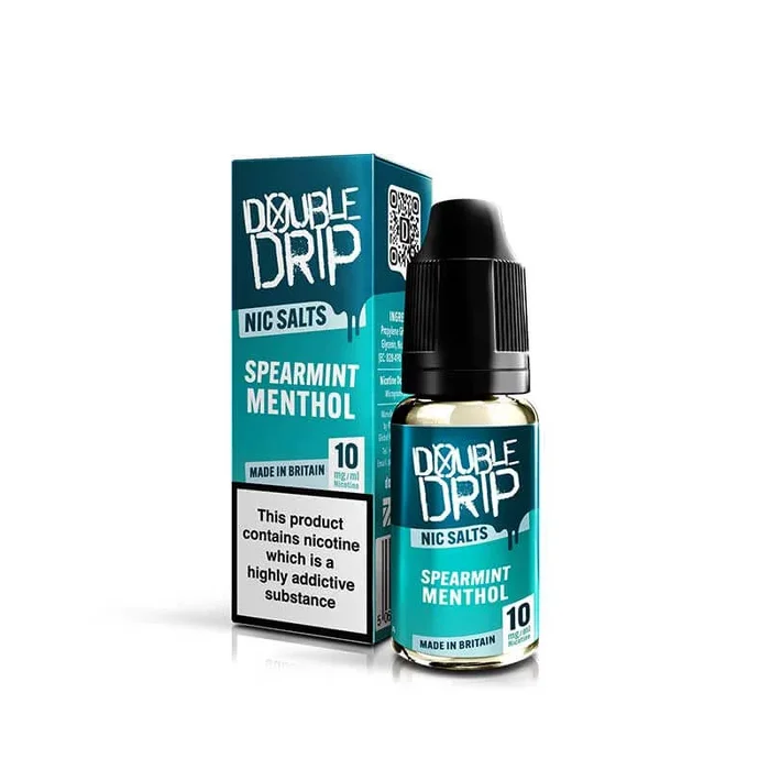 Double Drip Spearmint Menthol Nic Salt 10ml E-Liquid