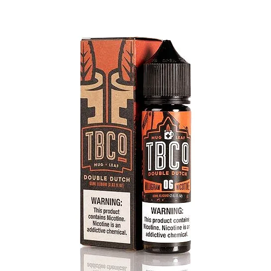 Double Dutch – TBCO E-Juice (60 ml)