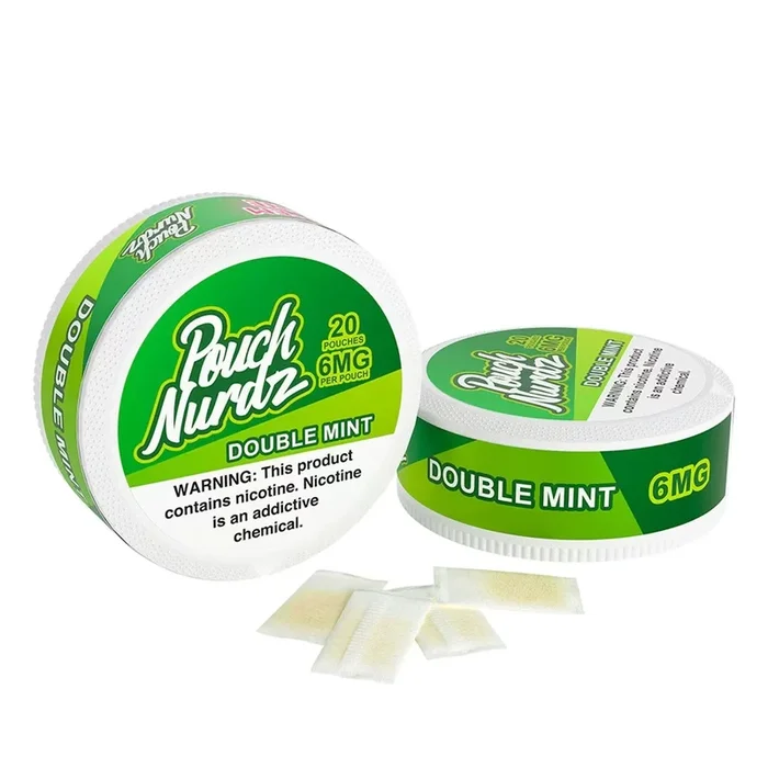 Double Mint – Pouch Nurdz Nicotine Pouches