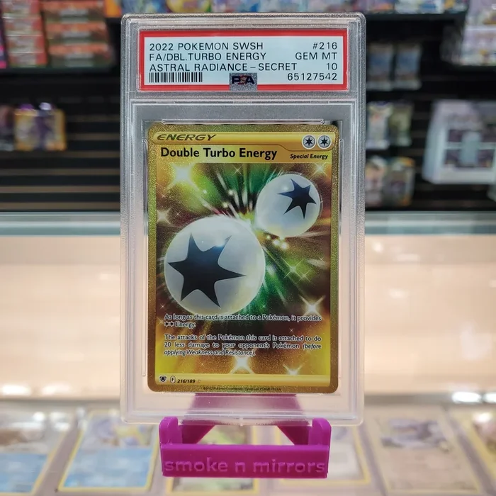 Double Turbo Energy (216/189) [Sword & Shield: Astral Radiance] PSA 10