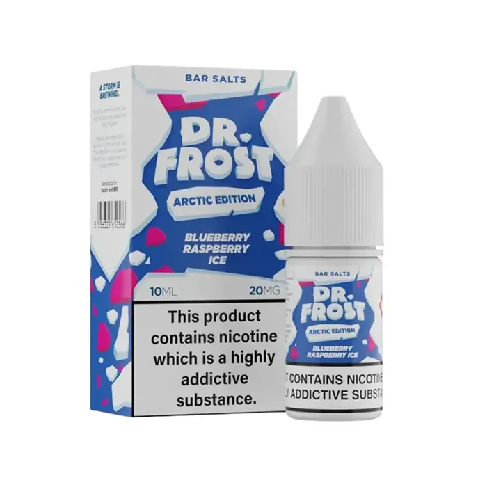 Dr Frost Arctic Blueberry Raspberry Ice 10ml Nic Salt