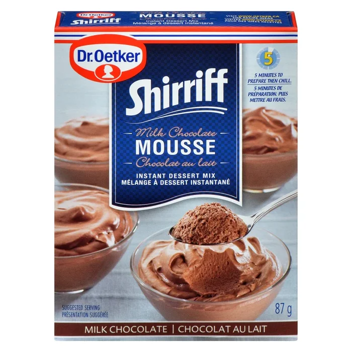 Dr. Oetker Shirriff Instant Mouse Dessert Mix Milk Chocolate – 87g