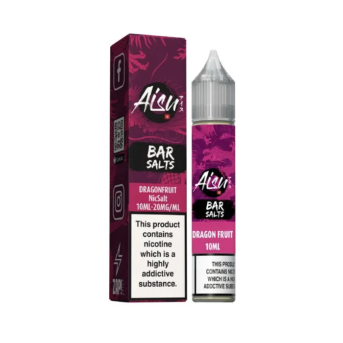 Dragon Fruit 10ml Nic Salt E-Liquid by Aisu Bar Salts