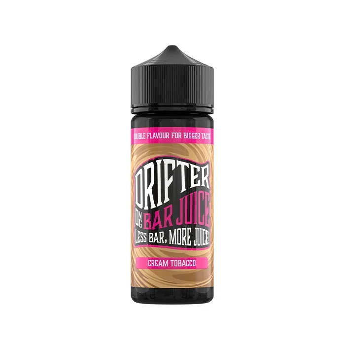Drifter Bar Juice Cream Tobacco 100ml Shortfill E-Liquid