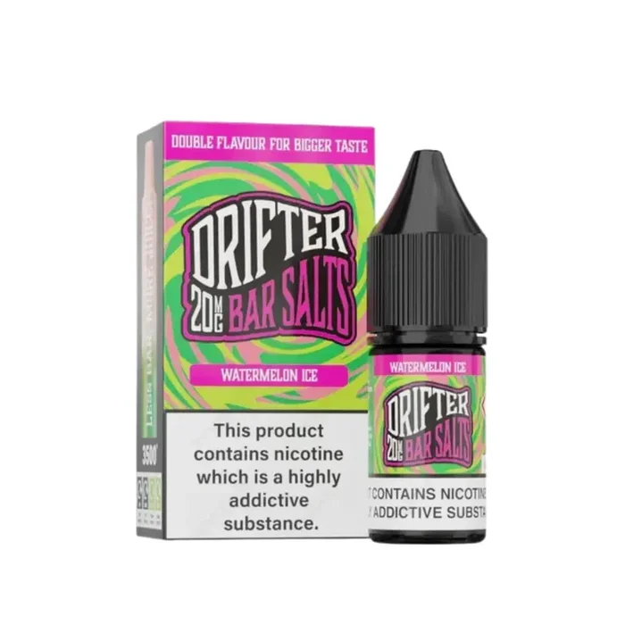 Drifter Bar Salts Watermelon Ice 10ml Nic Salt E-liquid