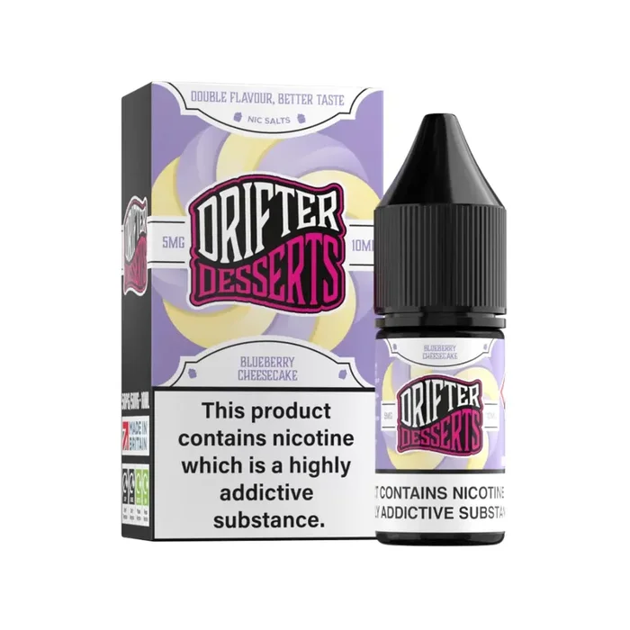 Drifter Dessert Blueberry Cheesecake 10ml Nic Salt