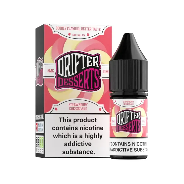 Drifter Dessert Strawberry Cheesecake 10ml Nic Salt