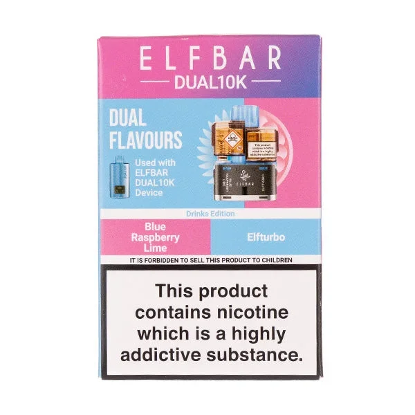 Drink Edition Dual 10k Refill Pack by Elf Bar