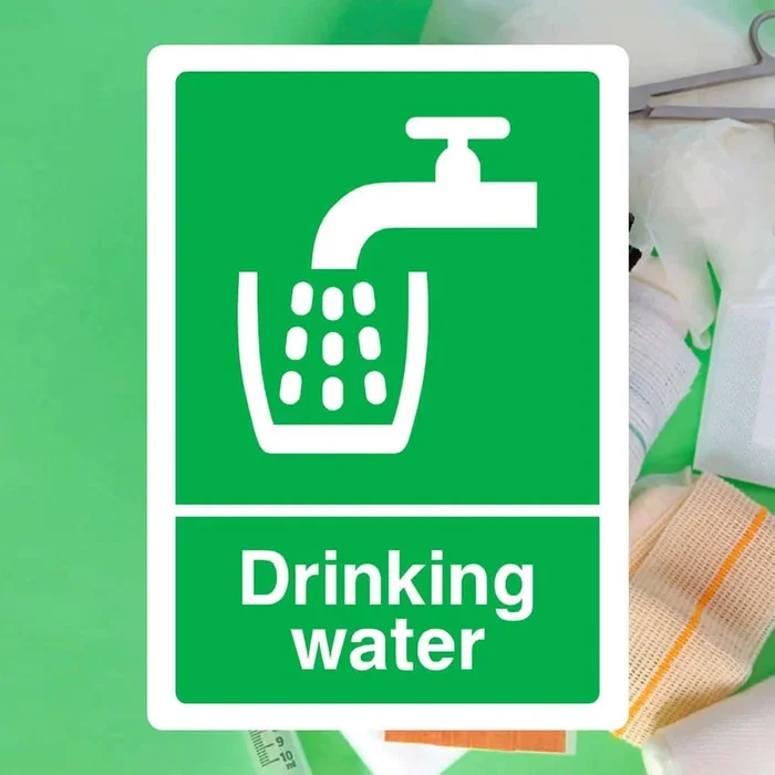 Drinking Water Safety Sign