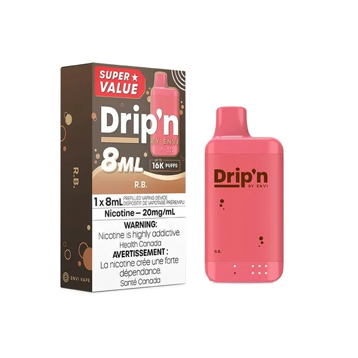 Drip’n by Envi 8ML Disposable – R.B. (ON)