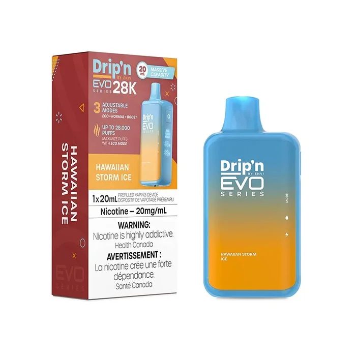 Drip’n by Envi EVO Series 28K Disposable – Hawaiian Storm lce