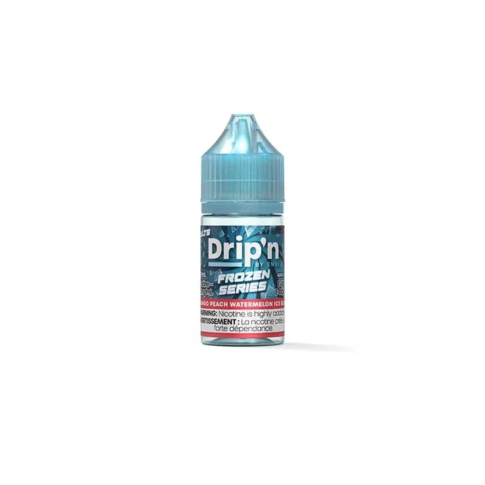 Drip’n by Envi Frozen Salt Juice – Mango Peach Watermelon Ice Blast (ON)