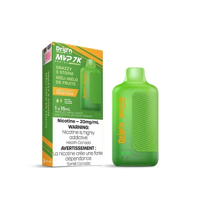 Drip’n by Envi MVP Series 7K Disposable – Snazzy S Storm