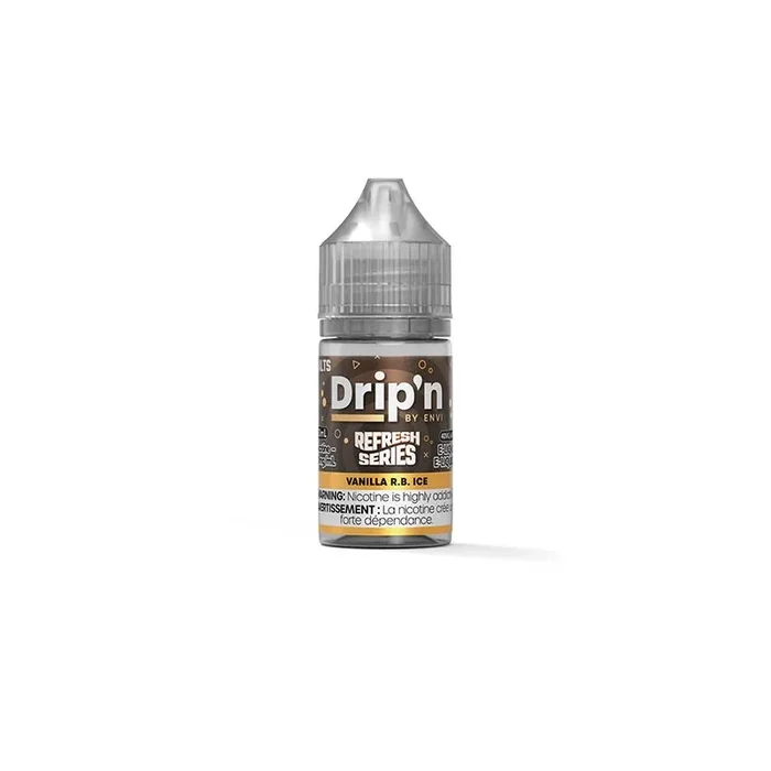 Drip’n by Envi Refresh Salt Juice – Vanilla R.B. Ice