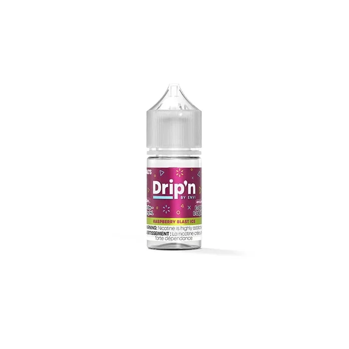 Drip’n by Envi Salt Juice – Raspberry Blast Ice (ON)