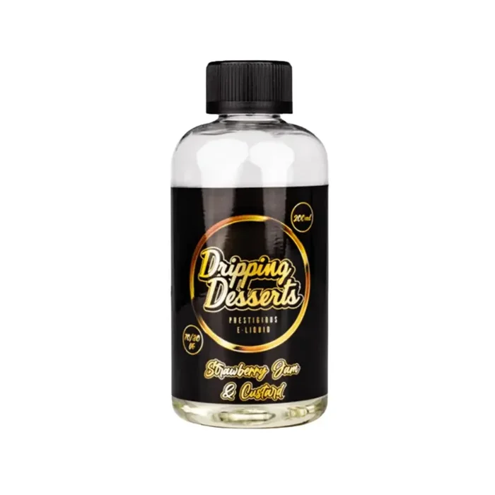 Dripping Desserts Strawberry Jam & Custard 200ml E-liquid