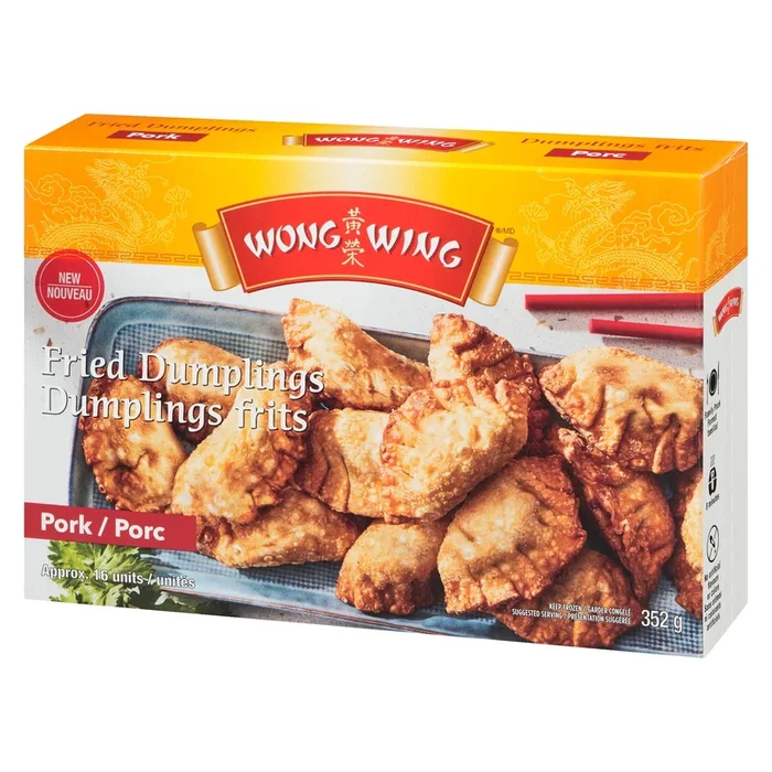 Dumplings frits au porc Wong Wing – format familial, 352 g