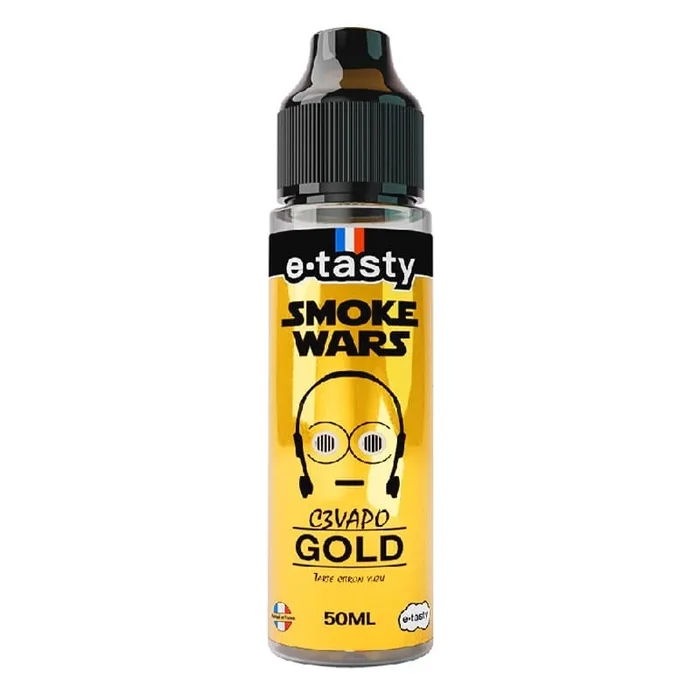 E.TASTY E-liquido Smoke Wars C3vapo Gold 50ml