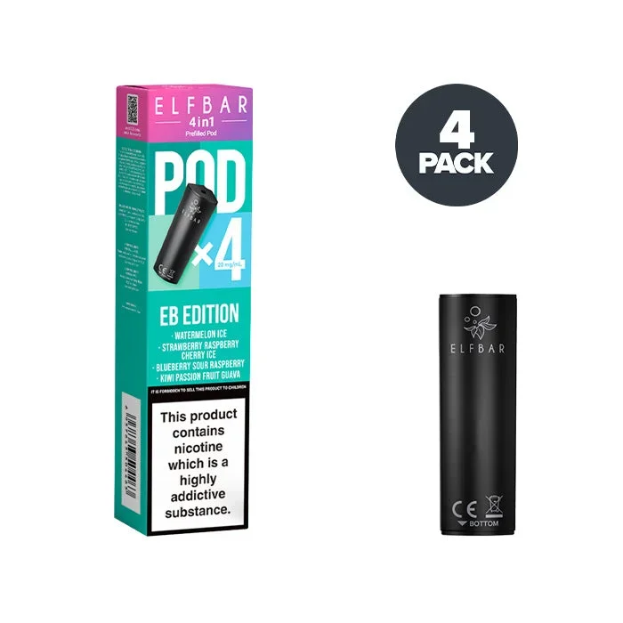 EB Edition Elf Bar 4 in 1 Prefilled Pods