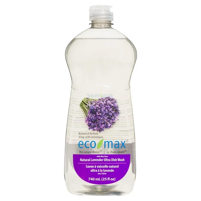 Eco Max Natural Lavender Ultra Dish Wash, 740-ml