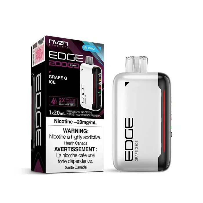 Edge by NVZN 20000 Disposable – Grape G Ice