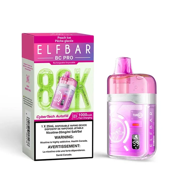 ELF Bar BC Pro 80K Disposable – Peach Ice