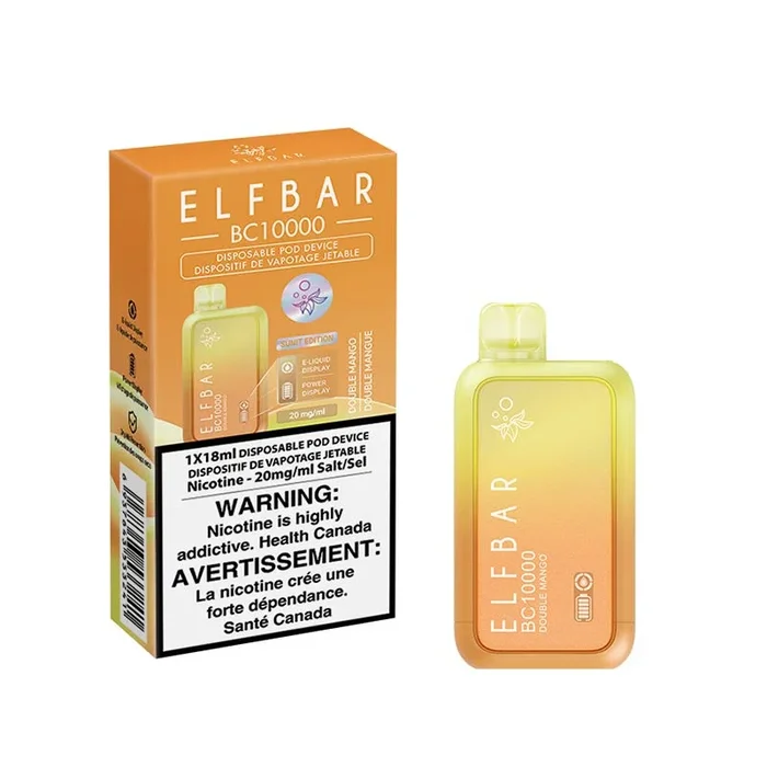ELF Bar BC10000 Disposable Vape – Double Mango (ON)