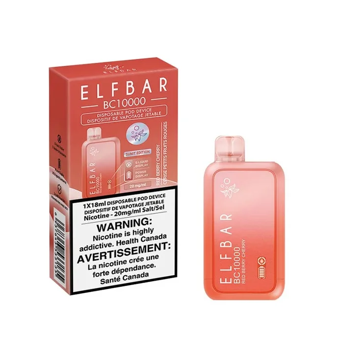 ELF Bar BC10000 Disposable Vape – Red Berry Cherry
