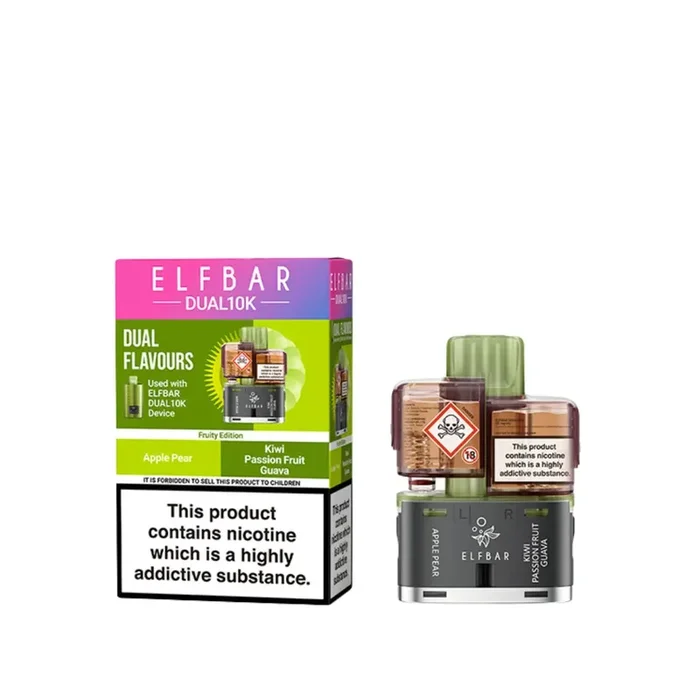 Elf Bar Dual 10K Fruity Edition Refill Pods