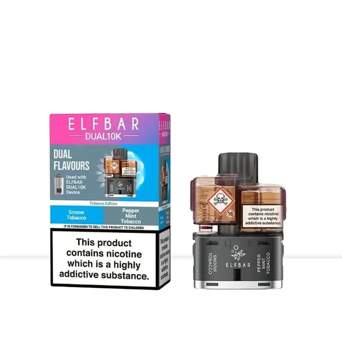 Elf Bar Dual 10K Tobacco Edition Prefilled Pods