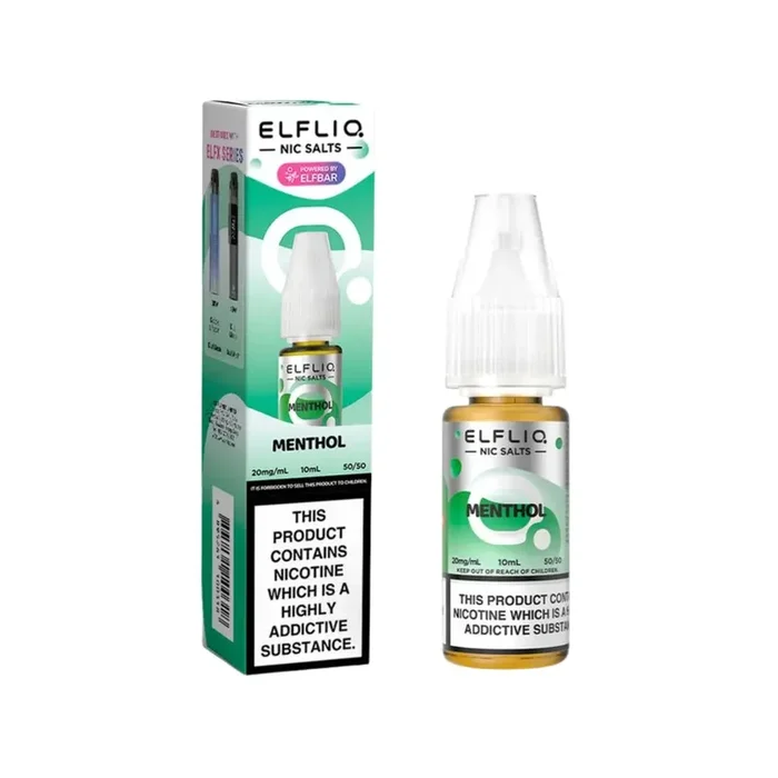 Elf Bar Elfliq Menthol 10ml Nic Salt E-liquid