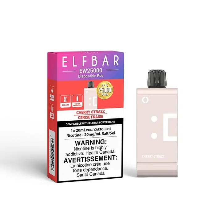 ELF Bar EW25K Disposable Pod – Cherry Strazz (ON)