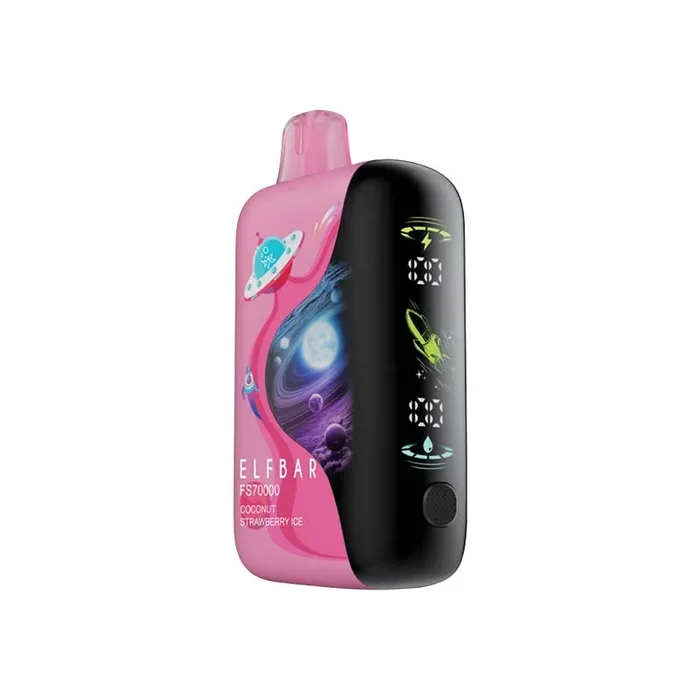 ELF Bar FS70K Disposable – Coconut Strawberry Ice (ON)