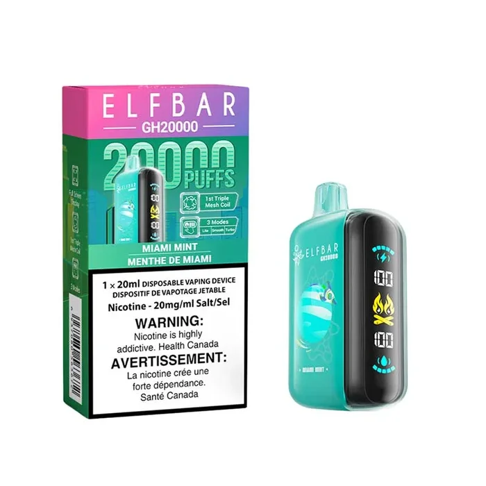 ELF Bar GH20K Disposable – Miami Mint (ON)
